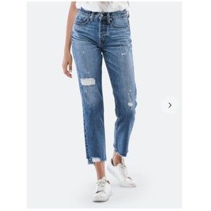 NOEND Slim Straight Denim Jeans Size 24